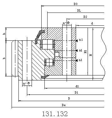 13系列外齒型轉(zhuǎn)盤(pán)支承